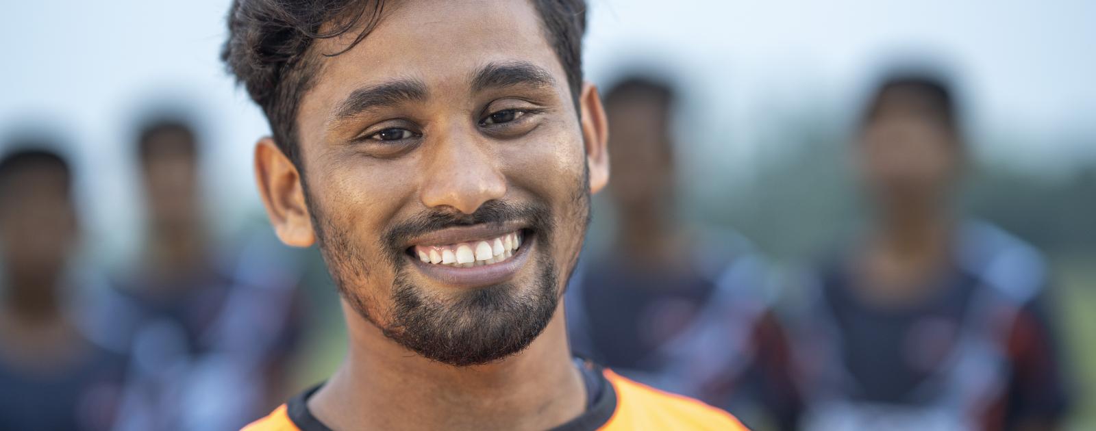 young man din Bangladesh