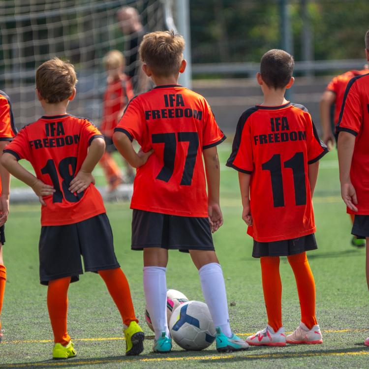 copii la fotbal